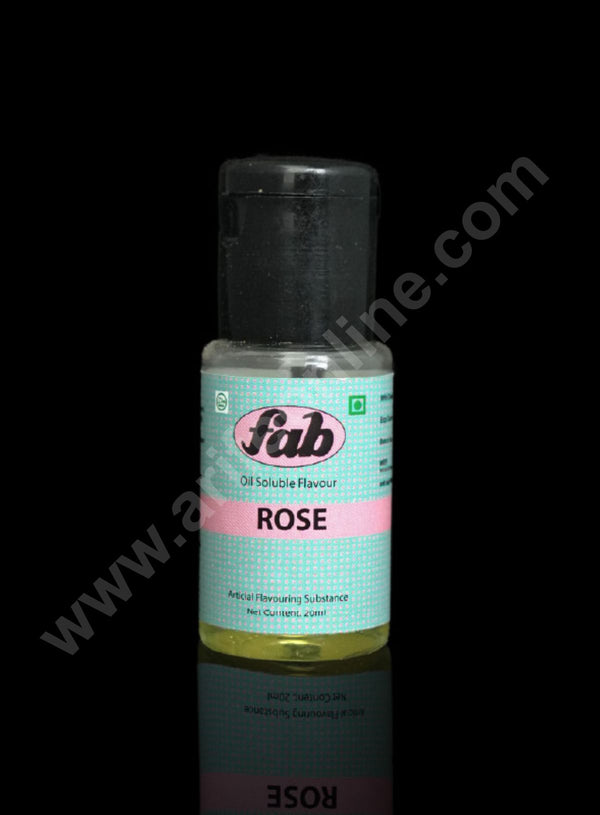 Fab Oil Soluble Flavours - Rose (20 ML)