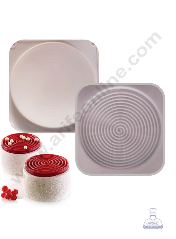 1 Cavity Spiral Garnishing Cake Molds Entremet Cake Mould Mousse Mold - CAKE DECOR™