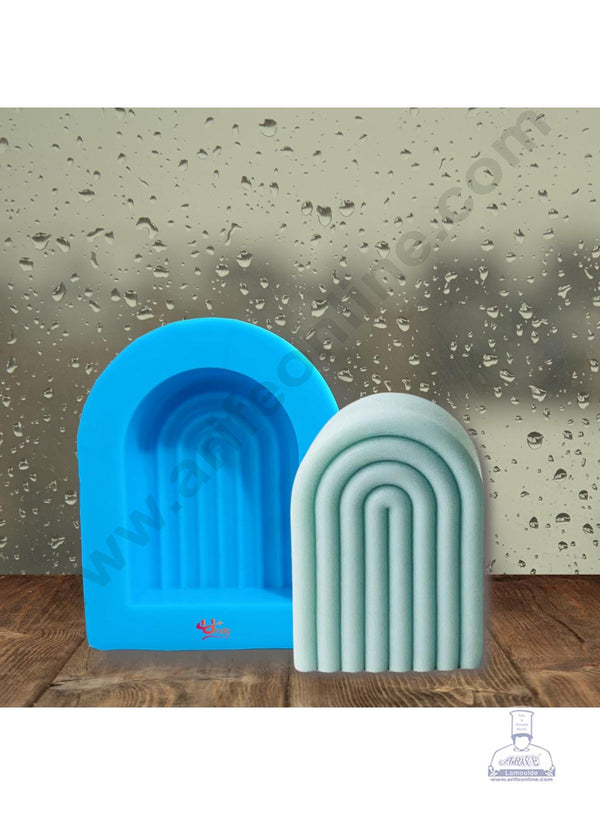 1 Cavity Silicone Small Rainbow Candle Mould (Pack of 1) - CAKE DECOR™