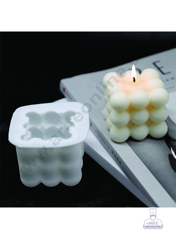 1 Cavity Silicone Big Bubble Bubble Candle Mould (Pack of 1) - CAKE DECOR™