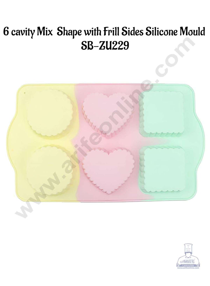 Round 6 Cavity Silicone Mould