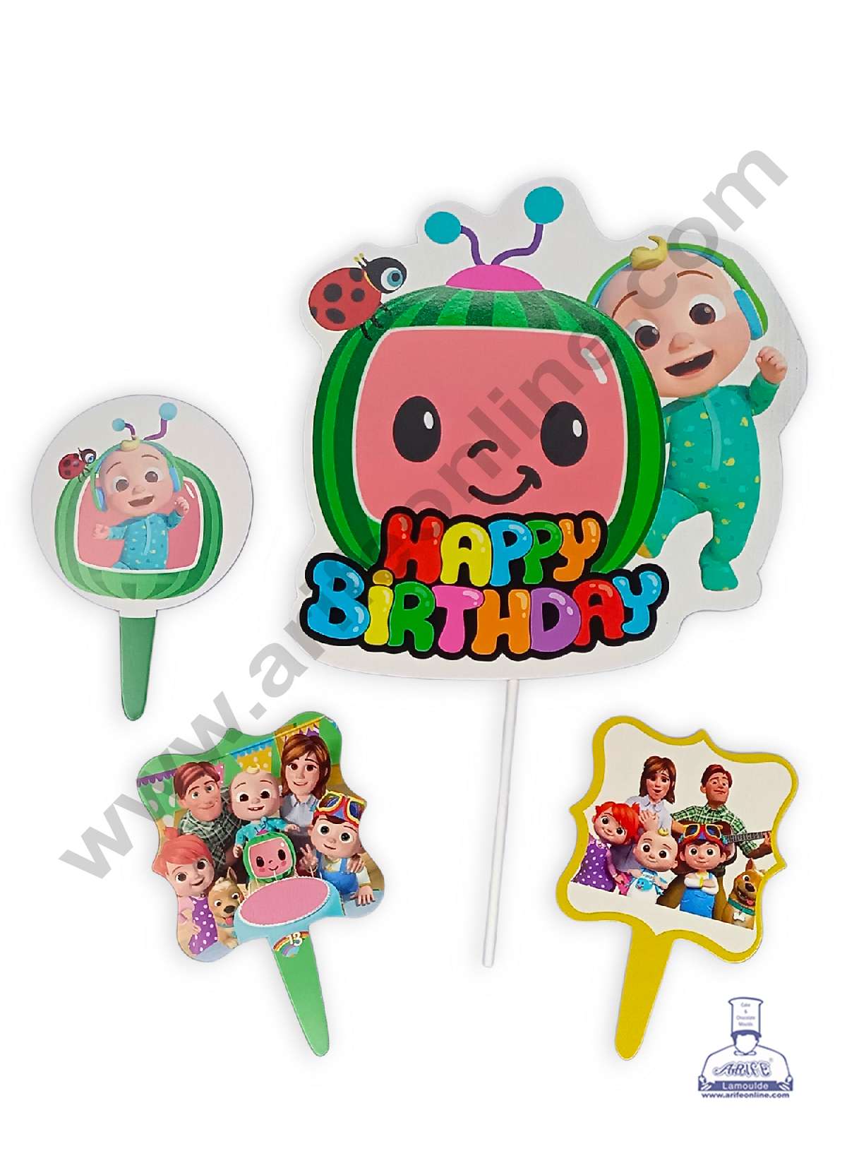 Cocomelon Cake Topper : r/birthdaypartyides