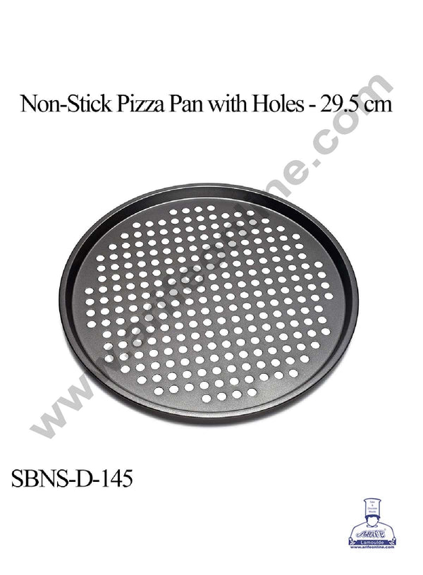 Cake Decor Non Stick Pizza Pan With Holes (29.5 cm Dimeter )