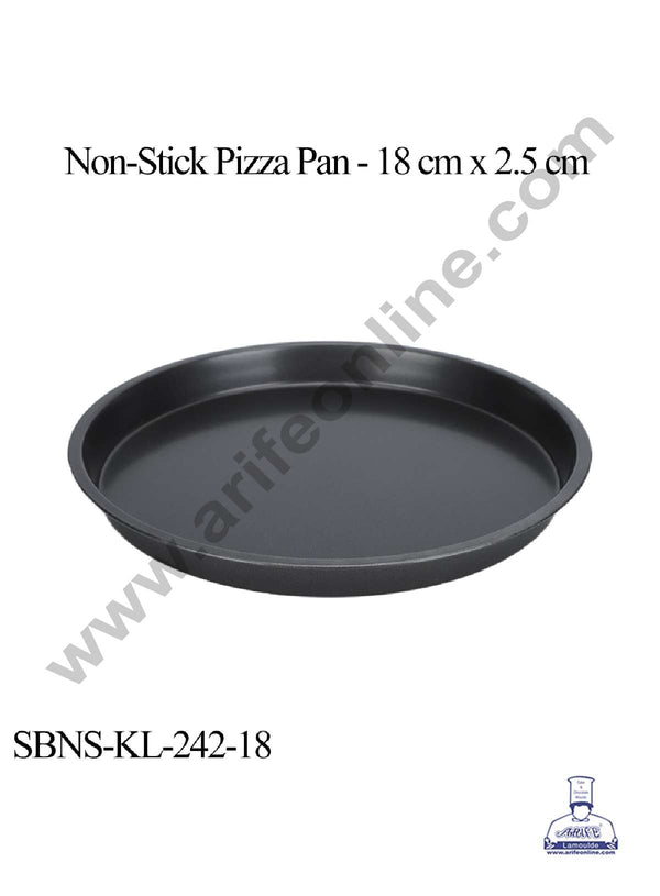CAKE DECOR™ Non Stick Pizza Pan 18 cm x 2.5 cm (SBNS-KL-242-18)