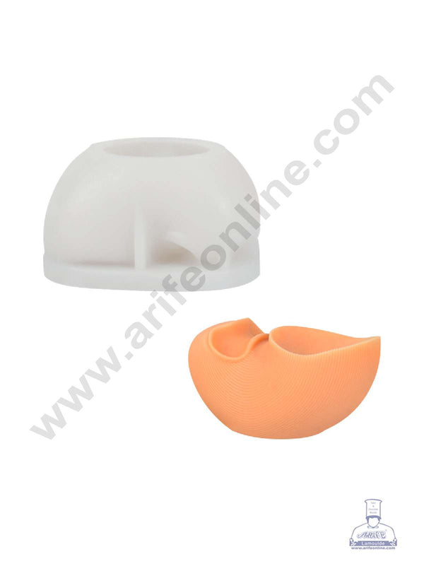 CAKE DECOR™ 3D Silicon 1 Cavity Angry Worm Silicon Candle Mould, Silicon Soap Mould, Handmade Soap Candy Making SBSP-DYF6988