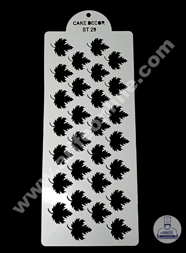 CAKE DECOR™ Wedding Cake Stencil, Cake Border Side Decoration Tool SBST-073