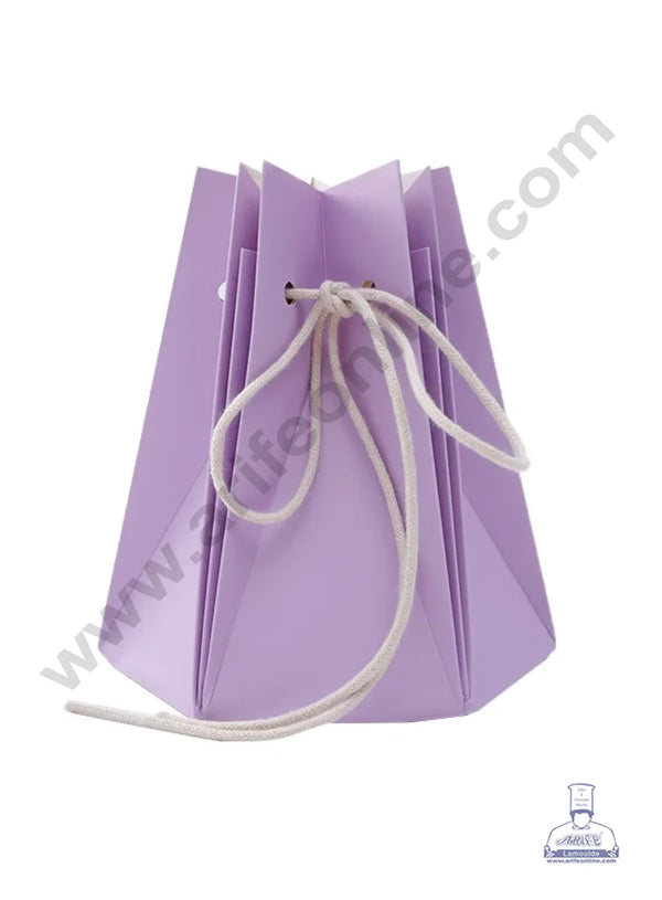 Lilac Florist Bouquet Carrier | Carry Gift Paper Bag - CAKE DECOR™