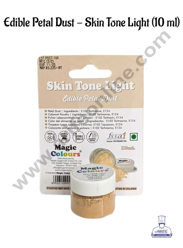 Magic Colours™ Edible Petal Dust - Skin Tone Light (10 ml)