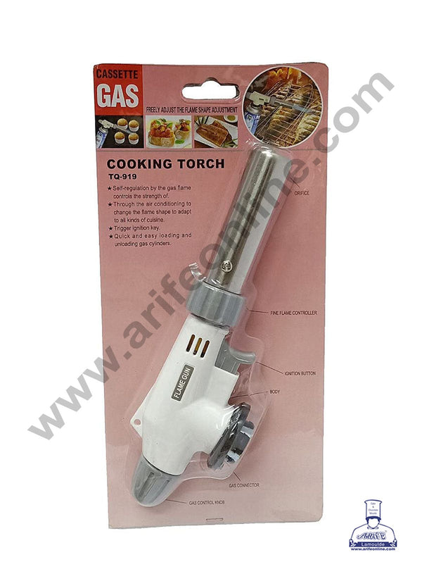 Cake Decor™ Cooking Torch Culinary Torch - Kitchen Cooking Butane Torch - BBQ and Baking, DIY - Butane Gas Not Included)