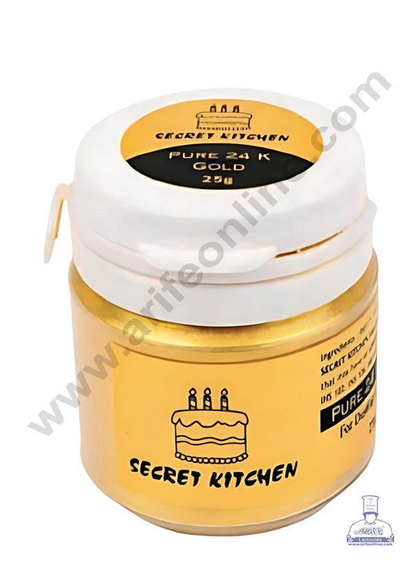 Bake Haven Secret Kitchen Pure 24 k Gold - 25 gm