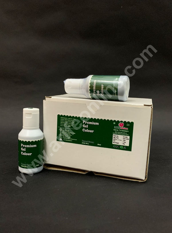 7C Edible Premium Gel Color Food Colouring for Icing, Cakes Decor, Baking, Fondant Colours - Forest Green