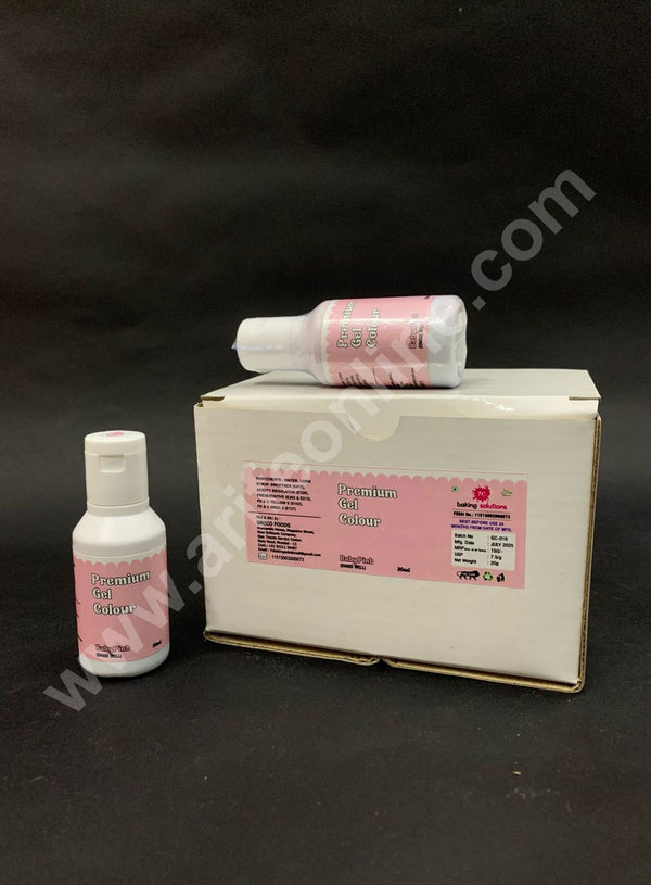 7C Edible Premium Gel Color Food Colouring for Icing, Cakes Decor, Baking, Fondant Colours - Baby Pink