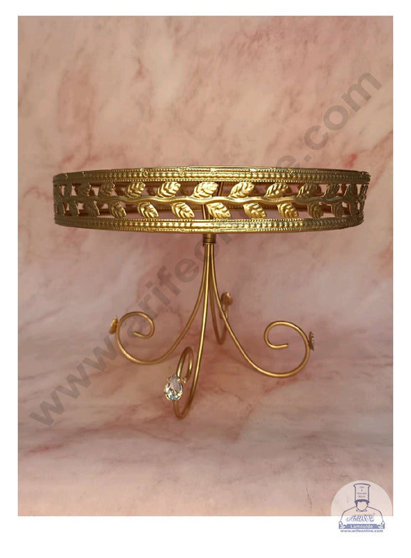 Home CAKE DECOR™ 4 Legs Long Metal Fancy Cake Display Stand & Cup Cake ...