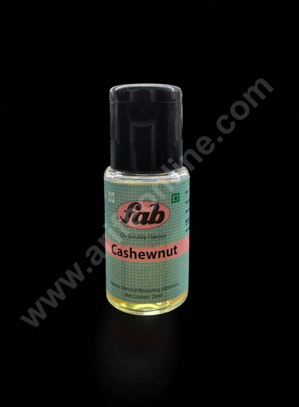 Fab Oil Soluble Flavours - CashewNut (20 ML)