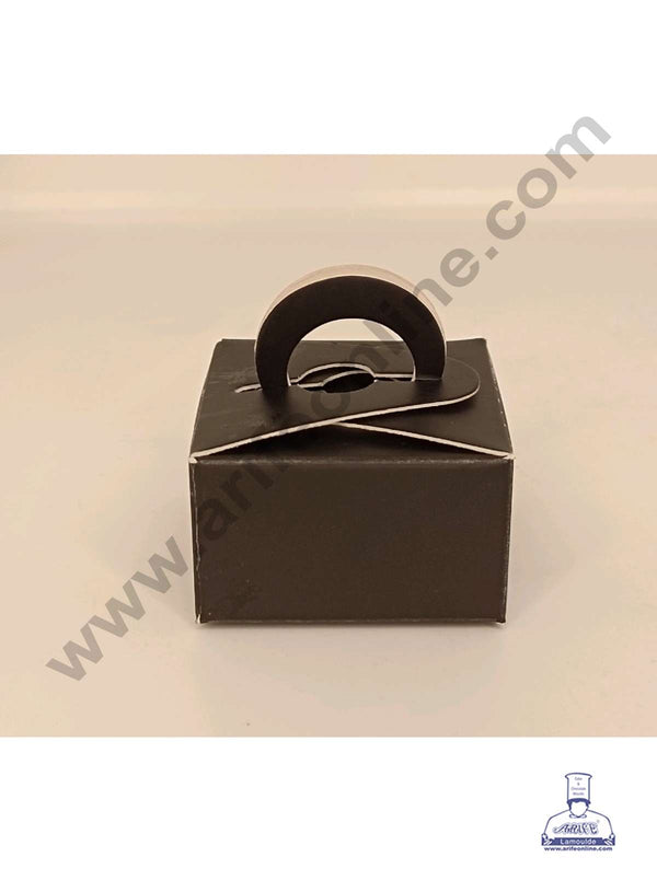 CAKE DECOR™ Chocolate Box | Candy Box | Chocolate Packing Box | Gift Box - Black - 10 Pcs Pack