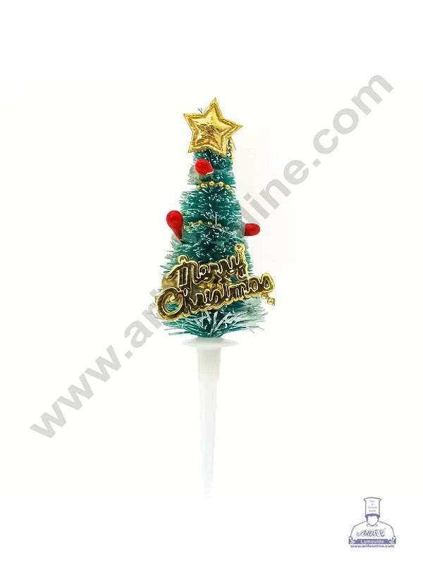 CAKE DECOR™ 1 Pieces Christmas Tree Toy Cake Toppers (SBT-C-003)