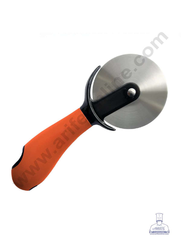 CAKE DECOR™ 1pc 3 inch Pizza Cutter Stainless Steel Blade with Colorful Handle