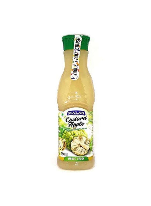 MALA'S Custard Apple Whole Crush 750ml PET Bottle