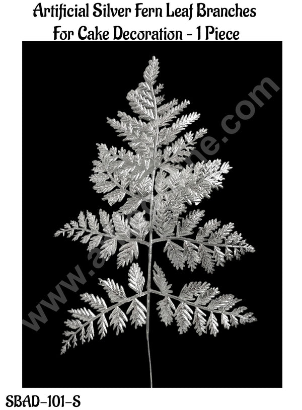 Cake Decor™  Artificial Fern Leaf Branches For Cake Decoration – 1 Piece