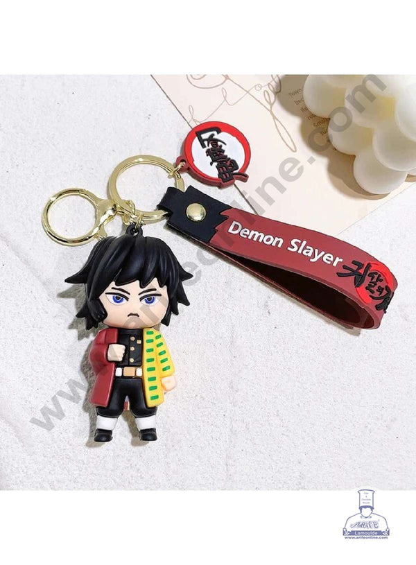 CAKE DECOR™ Giyu Tomioka Key Chain | Anime Character | Demon Slayer | Return Gifts - 1 Piece