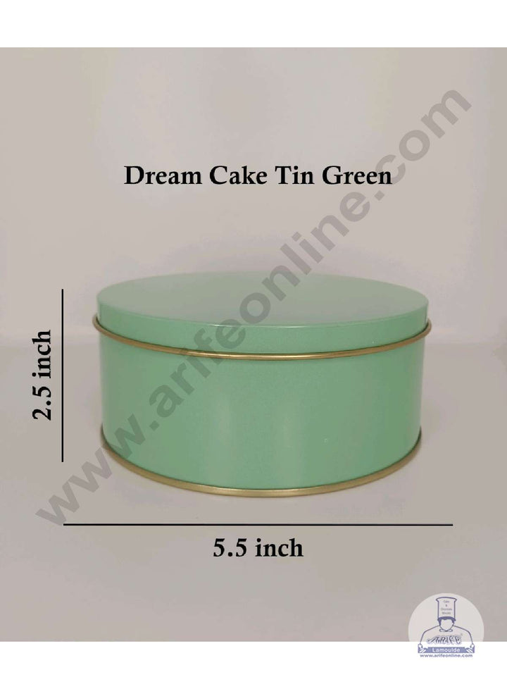 CAKE DECOR™ Dream Cake Tin Torte cake Cookie Cake Tin Green