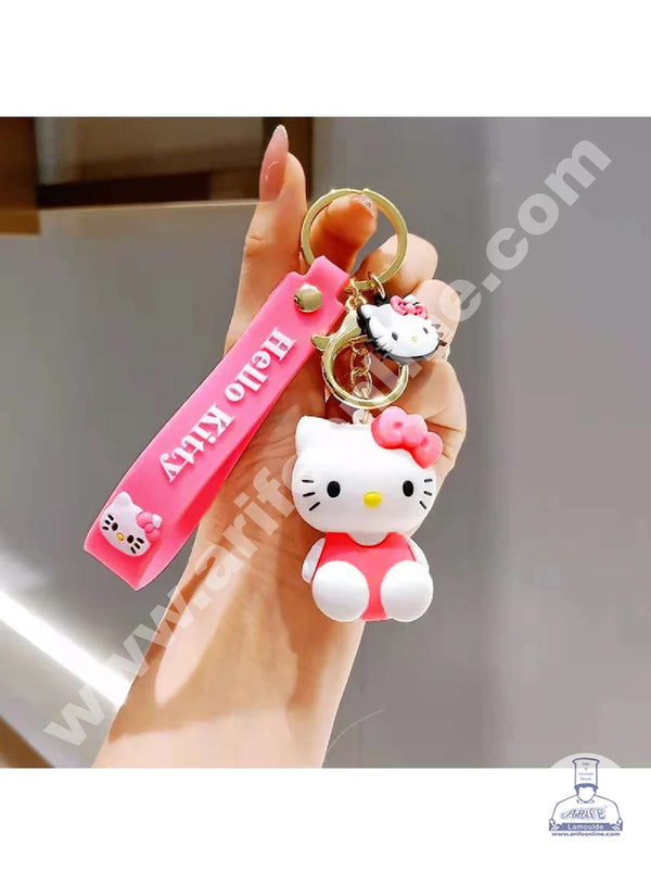 CAKE DECOR™ Hello Kitty Key Chain | Cute | Return Gifts | Assorted Colors - 1 Piece