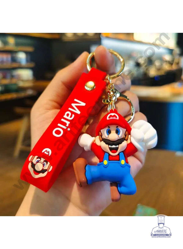 CAKE DECOR™ Super Mario Key Chain | Games Cartoon | Return Gifts | Assorted  - 1 Piece