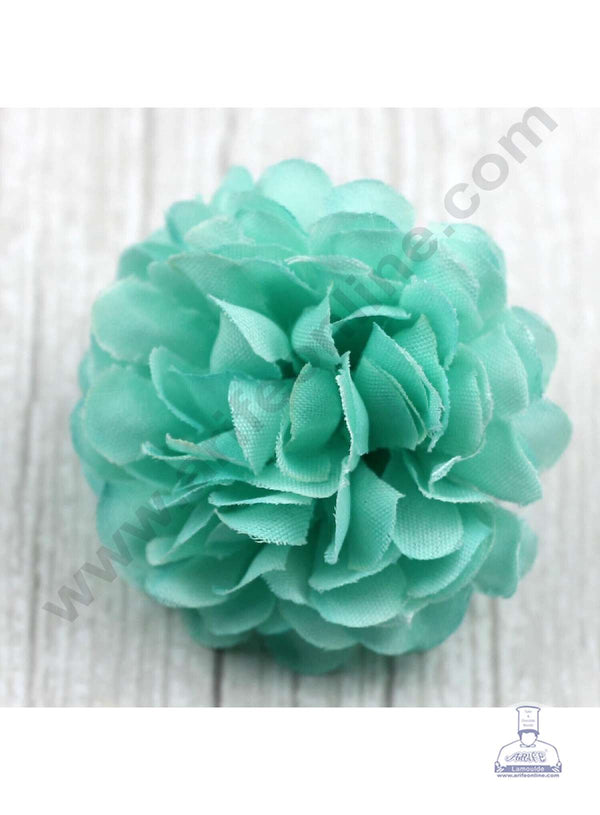 CAKE DECOR™ Small Marigold Artificial Flower For Cake Decoration – Mint( 10 pcs Pack )