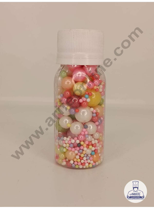 CAKE DECOR™ Mix Size Balls Sugar Candy - Multi - 40 gms