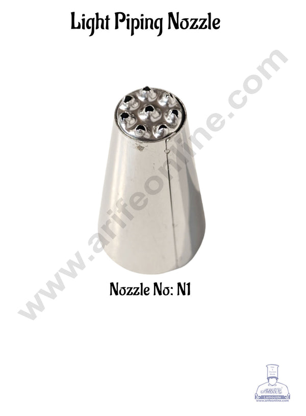 CAKE DECOR™ Light Piping Nozzle No. N1 | Small Grass Design