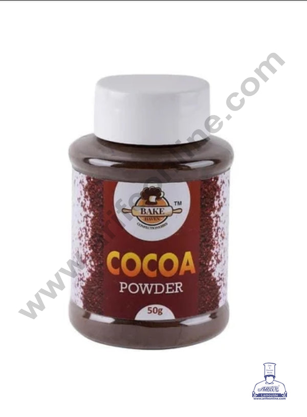 Bake Haven Cocoa Powder – 50g | Unsweetened Premium Cocoa for Baking & Beverages