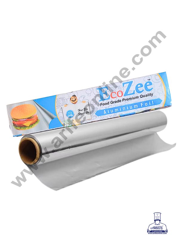 Eco Zee Aluminium Foil Roll 72 meters | Food Grade premium Quality