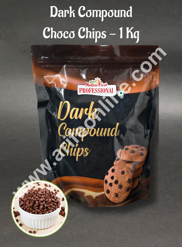 CAKE DECOR™ Nature Fresh Professional Dark Compound Chip - 1 Kg