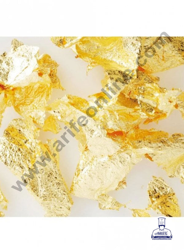 Cake Decor Non Edible Gold Leaf Flakes for Cake Decoration