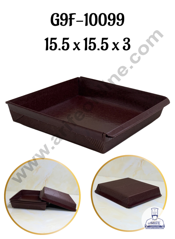 Cake Decor™ Brownie Tray Baking Tray - 5 pcs