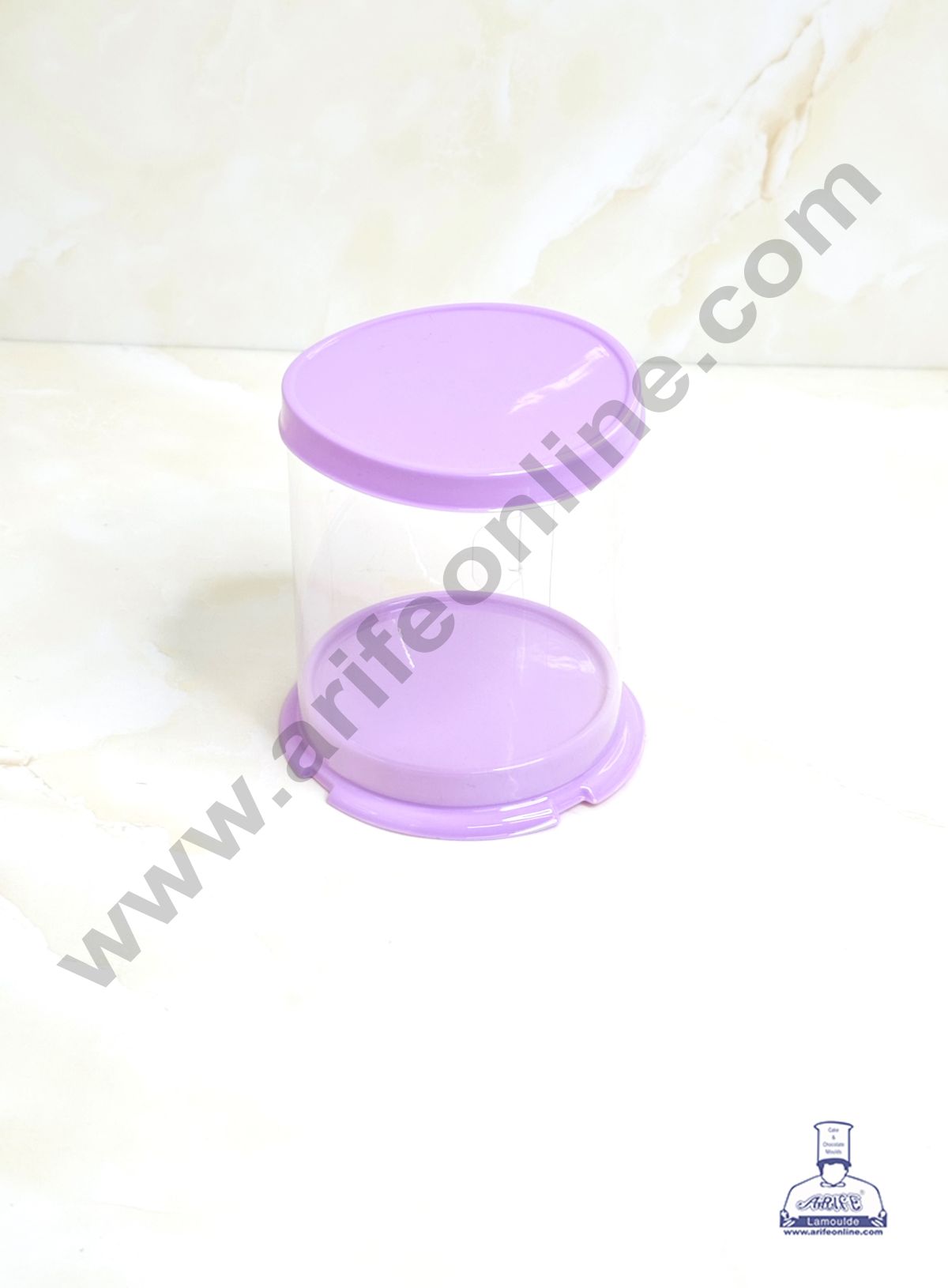 Home CAKE DECOR™ Mini Pinata Round Cake Box With Purple Base Lid | Gift ...
