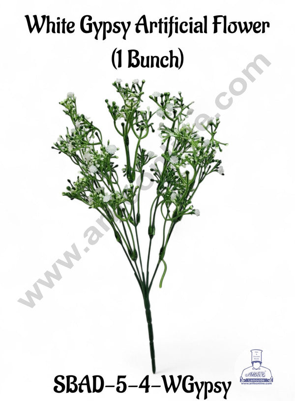 Gypsy Artificial Flower bunch For Cake Decoration – ( 1 Bunch ) Cake Decor™