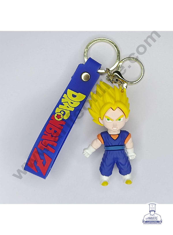 CAKE DECOR™ Super Saiyan Key Chain | Dragon Ball Z | Anime | Return Gifts - 1 Piece (Style-02)