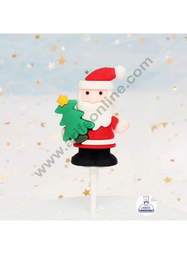 CAKE DECOR™ 1 Piece Santa Claus Mini figurine Cake Toppers - Theme 02 (SBT-C-011)