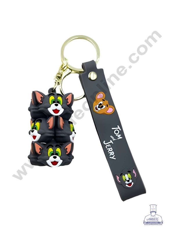 CAKE DECOR™ Tom Face Key Chain | Tom & Jerry | Cartoon | Return Gifts - 1 Piece