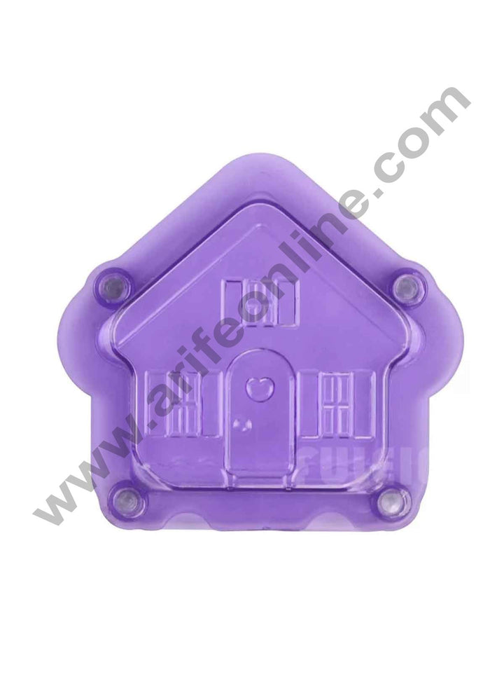 Cake Decor Polycarbonate 3D House Home Chocolate Mold Cake Decorating Chocolate Mould Tools