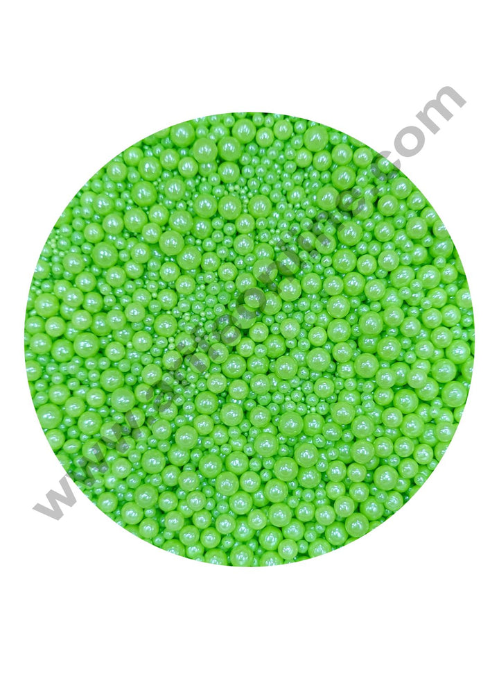 Cake Decor Sugar Candy - Mix Size Green Balls Candy