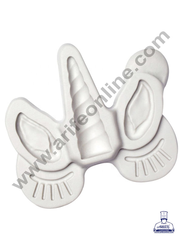 Cake Decor Unicorn Ear Eye Horn Silicone Mold Cupcake Decoration Fondant Mold