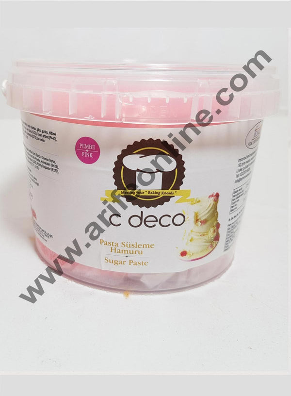 C Deco Sugar Paste (Fondant)-Pink 1KG