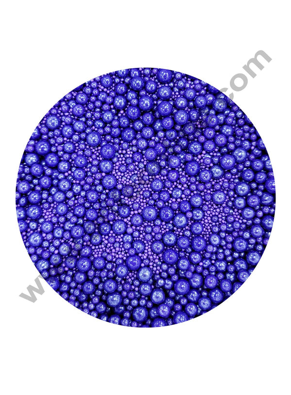 Cake Decor Sugar Candy - Mix Size Purple Balls Candy