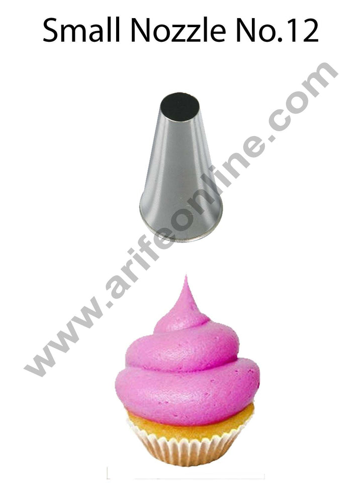 Cake Decor Small Nozzle - No. 12 Round Piping Nozzle