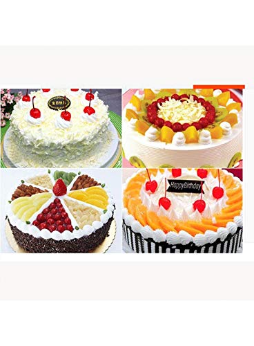 Cake Decor Gold Design Flower Print Glossy Corrugated Cake Board Base 16 InchDiameter for 4 AND 5 Kg Cakes- Pack of 5Pcs