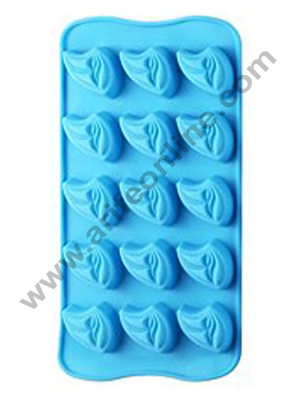 Cake Decor Silicon 15 Cavity Sail Boat Shape Design Chocolate Mould Ice, Jelly Candy Mould