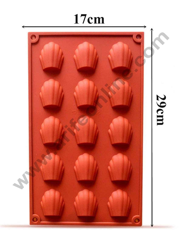15 cavity Madeleine Silicon Mould