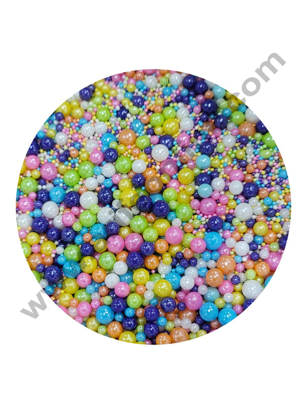 Cake Decor Sugar Candy - Mix Size Multi Color Balls Candy